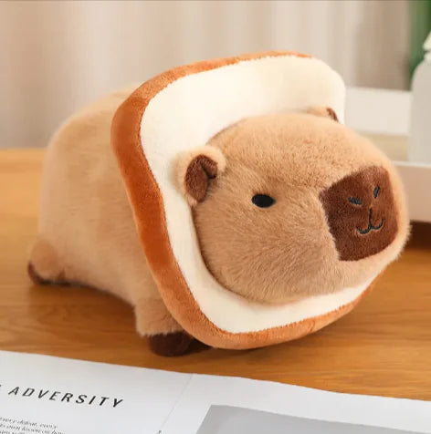 Boneco de Pelúcia Capivara Torrada - Edição Transformação em Abelha