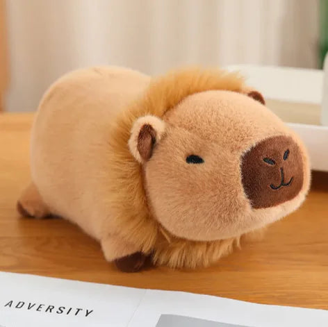 Boneco de Pelúcia Capivara Torrada - Edição Transformação em Abelha